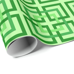 Modernt geometriskt kvadrerar, Mintgrönt och Presentpapper