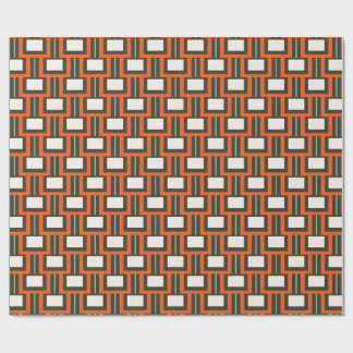 Modernt geometriskt presentpapper