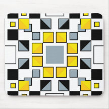 Modernt geometriskt täcke mönster konst 