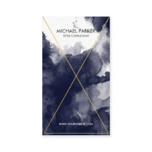 Modernt guld omkullkastar fodrar konst - marinblå