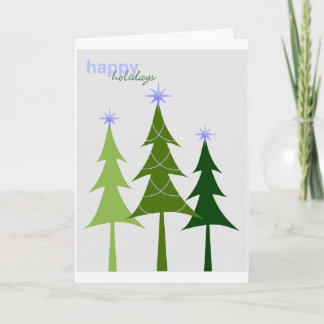 Modernt helgdagkort helgkort