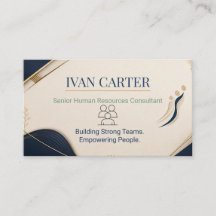 Modernt HR-visitenkort.