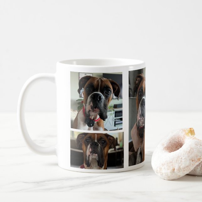 Modernt husdjur foto Klassisk mugg, 325 ml Kaffemugg (Med munk)