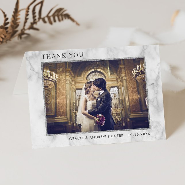 Modernt kort för tack för glitter för (Skapare uppladdad)