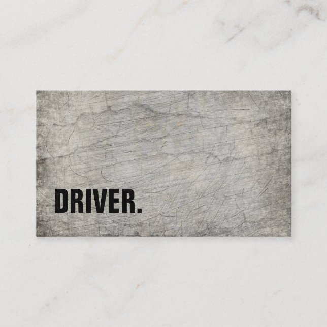 Modernt Minimalist trä stiger ombord Visitkort (Framsida)