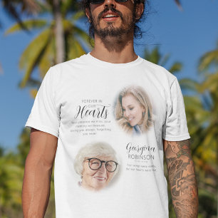 Modernt minne Före & Efter Foto T-Shirt