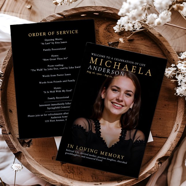 Modernt Minnesmärke / Begravning / Livs firande Program (Skapare uppladdad)