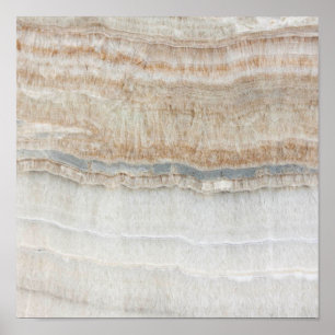 modernt minsta chic beige än vit grått marmor poster