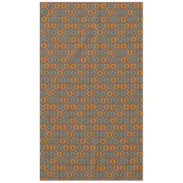 Modernt mitt- århundrade, ovaler, brunt för