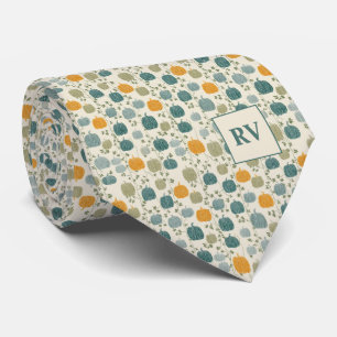 Modernt Monogram Pumpkin Patch Höst Slips