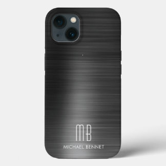Modernt Monogram Svart