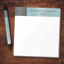 Modernt monogramnamn borstat metall