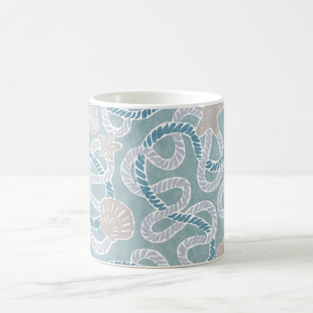 Modernt nautiskt kaffemugg (Center)