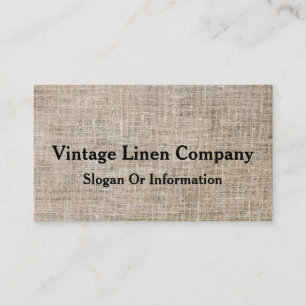 Modernt personligvintagelinne visitkort