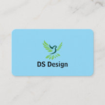 Modernt Phoenix-logotyp Visitenkort