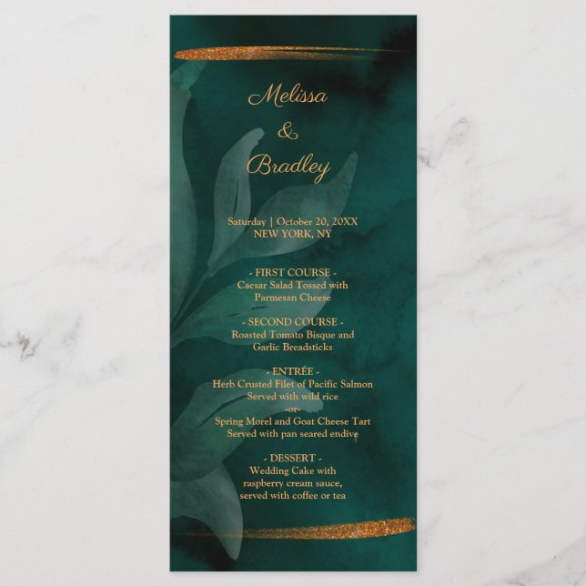 modernt program för grönt och löv (Framsida)