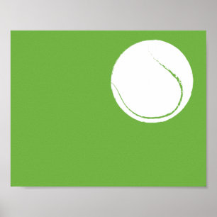 Modernt räcka målad tennisbollkonst - 1 av 6 poster