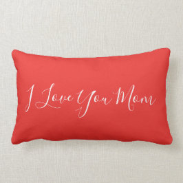Modernt räcka märkte mig älskar dig mamman lumbarkudde