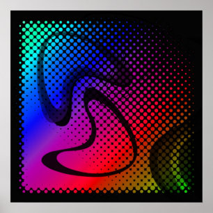 Modernt Retro Poster