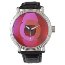 Modernt rosa armbandsur