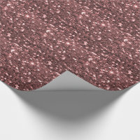 Modernt rosa guld- Fauxglittertryck