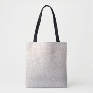 modernt rosa, guld-, skina, ombre, rodnad, glitter tygkasse