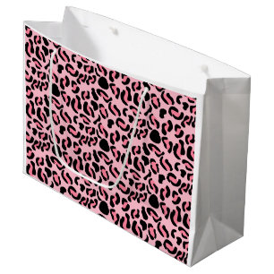Modernt rosa leopardmönster djur