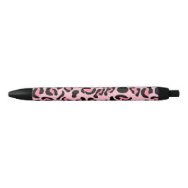Modernt rosa leopardmönster djur