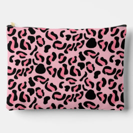 Modernt rosa leopardmönster djur