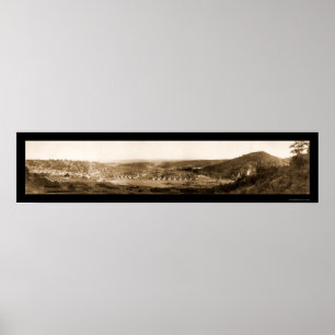 Modernt skogsarbetareAmerika foto 1909 Poster
