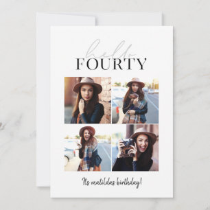 Modernt skriva & den geometriska 40th