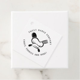 Modernt Sötsakeri Företag Gåvor Etiketter