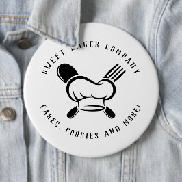 Modernt Sötsakeri Företag Knapp