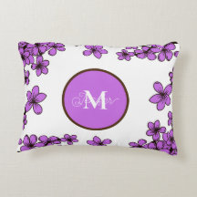 Modernt Violett Monogram