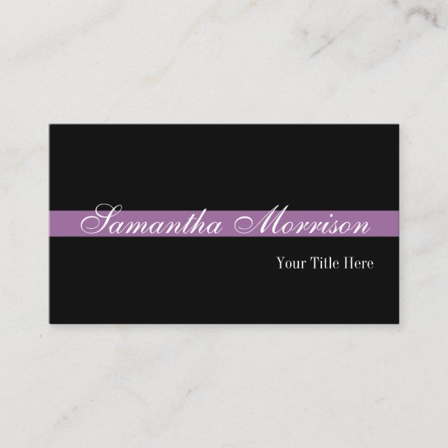 Modernt Visitkort (Framsida)