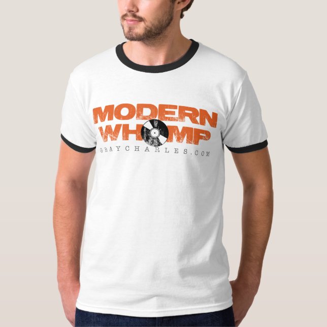 Modernt Whomp - ringeren Tee Shirt (Framsida)