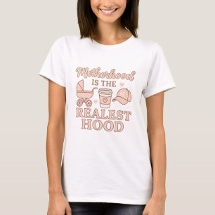 Moderskap är den sista Huvan vid Mamma Shirt T