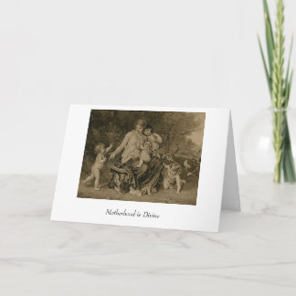 Moderskap är gudomligt kort