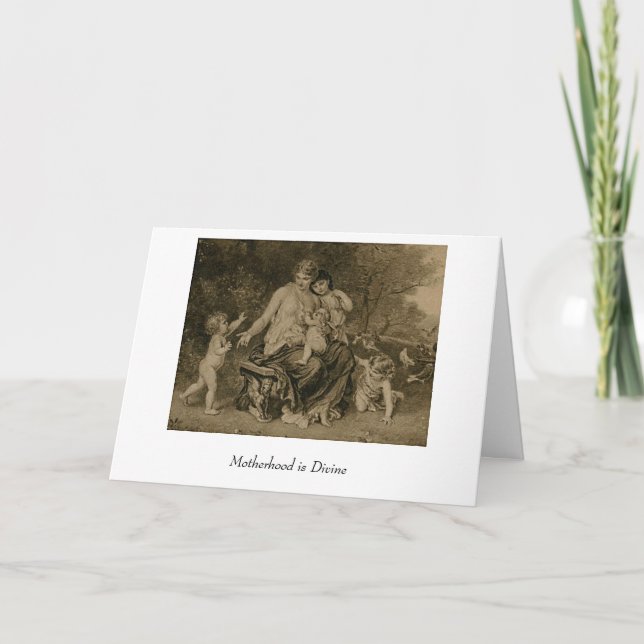 Moderskap är gudomligt kort (Framsida)