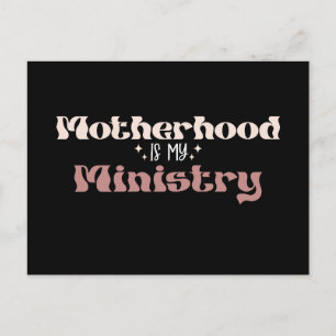 Moderskap Är Min Kallelse Mamma Mors Dag Vykort