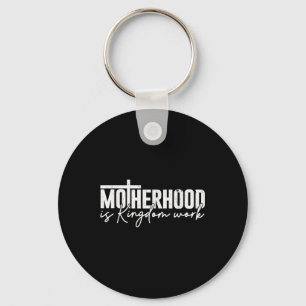 Moderskap Är Rikets Arbete Mamma Mor Kristen Moth Nyckelring