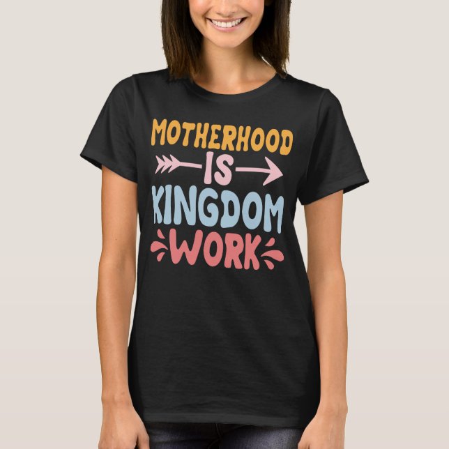 Moderskap arbete i Storbritannien T Shirt (Framsida)