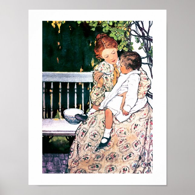 Moderskap av Jessie Willcox Smith Poster (Framsidan)