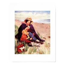 Moderskap av Jessie Willcox Smith Print