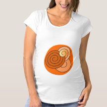 Moderskap baby har klappat upp en subtil design