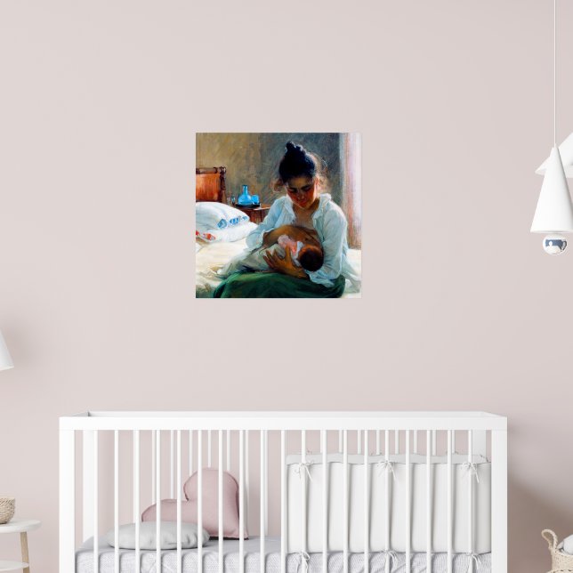 Moderskap Elin Danielson-Gambogi 1893 Poster (Barnkammare 2)