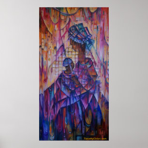 MODERSKAP IV - KANVASTRYCK POSTER