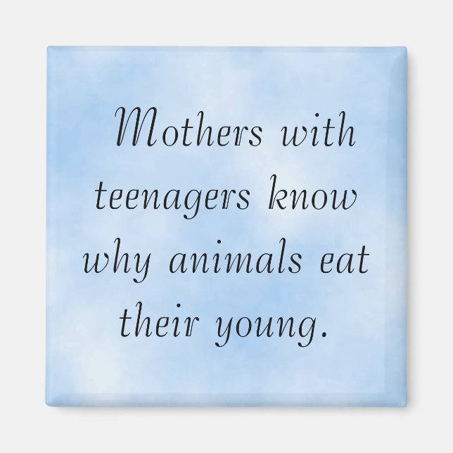 Moderskap lärdom magnet (Framsidan)