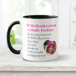 Moderskap mors dag-offert med foto mugg