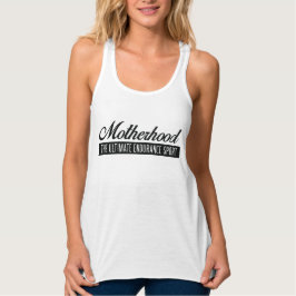 Moderskap muskeltank linne med racerback